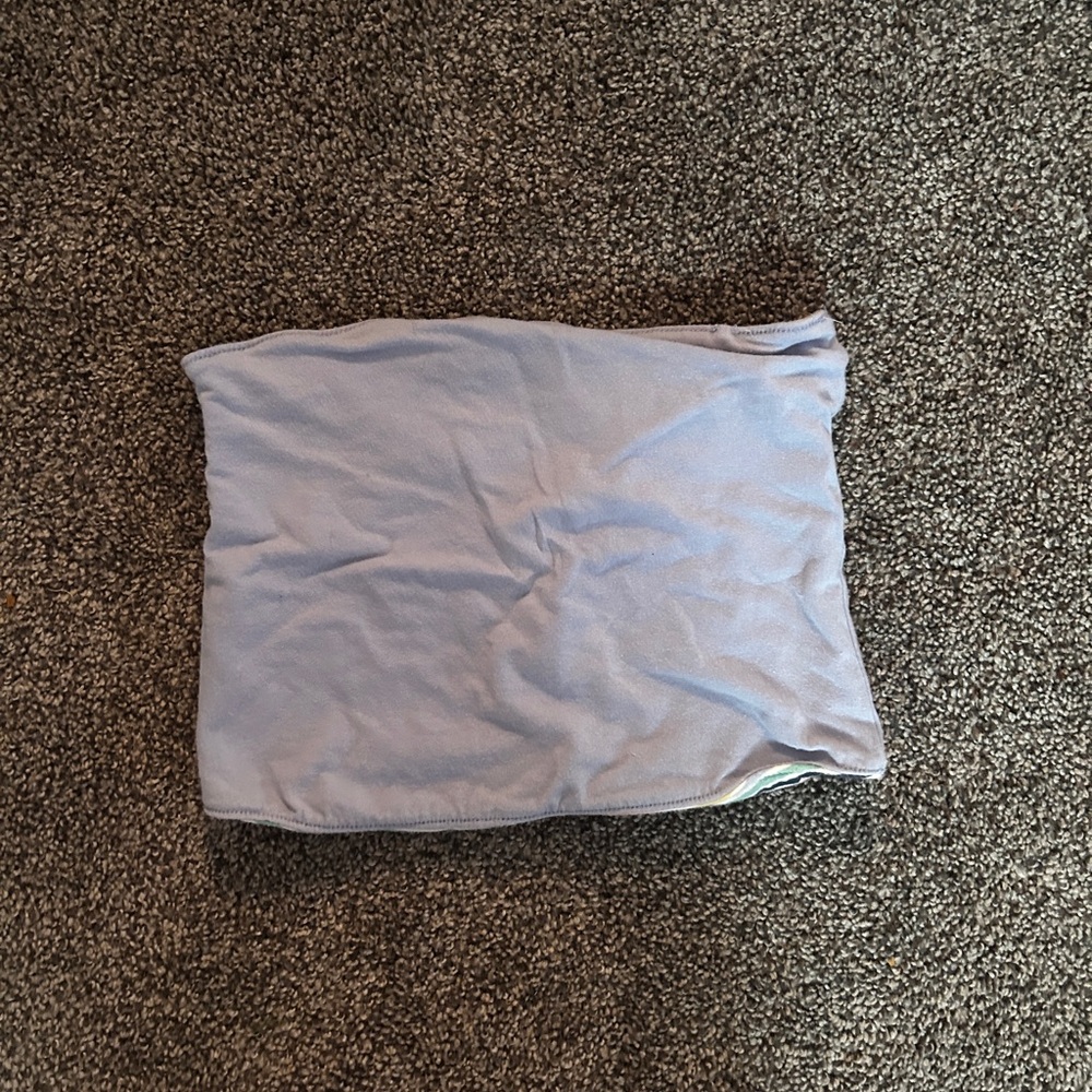 Hollister Light Blue Crop Top